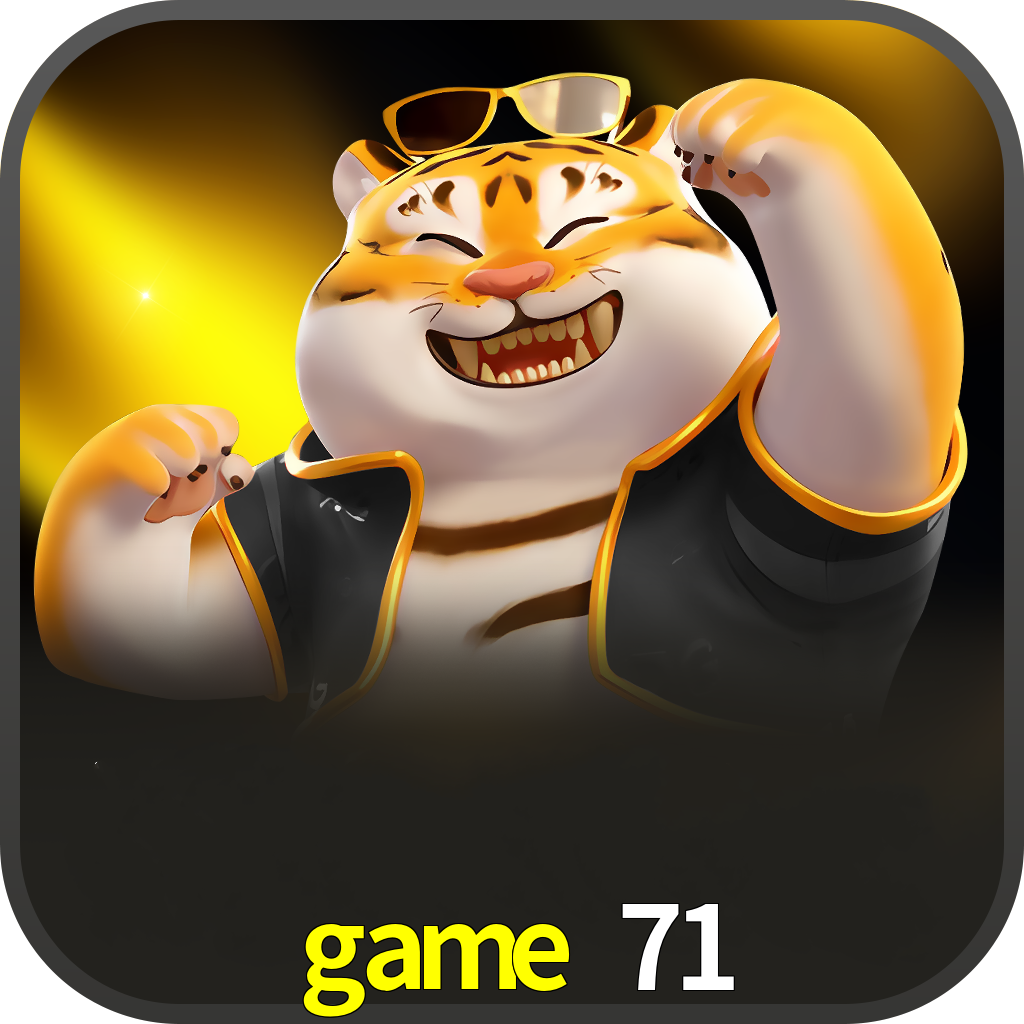 Imagem promocional da game 71 mostrando a plataforma e suas vantagens